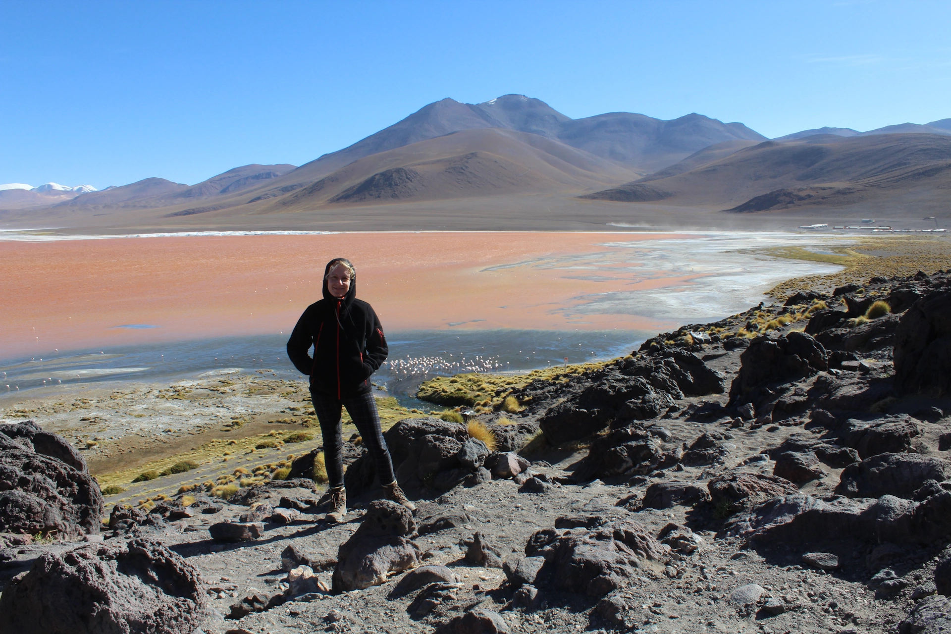 От солната пустиня Чигуана до Червената лагуна, Боливия